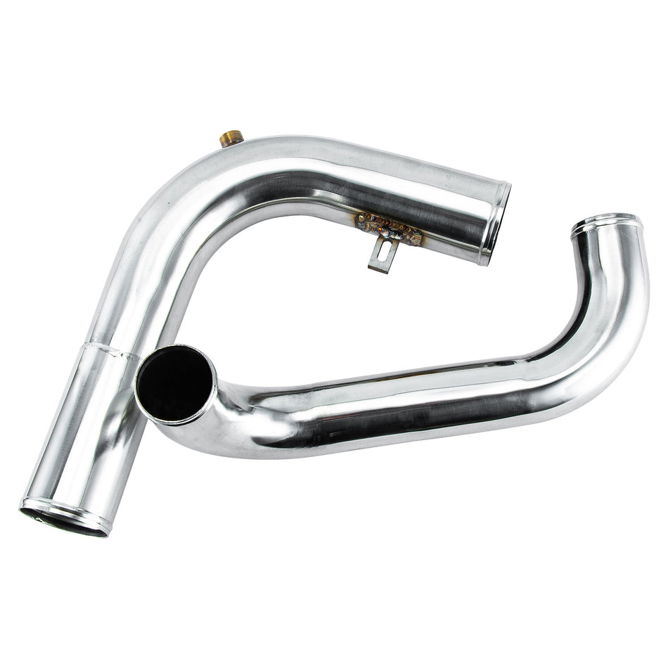 ASI Performance Stainless Steel Upper & Lower Coolant Tubes For Peterbilt 378 W900 C15,C16 3406E