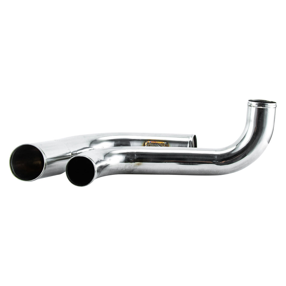 ASI Performance Stainless Steel Upper & Lower Coolant Tubes For Peterbilt 378 W900 C15,C16 3406E