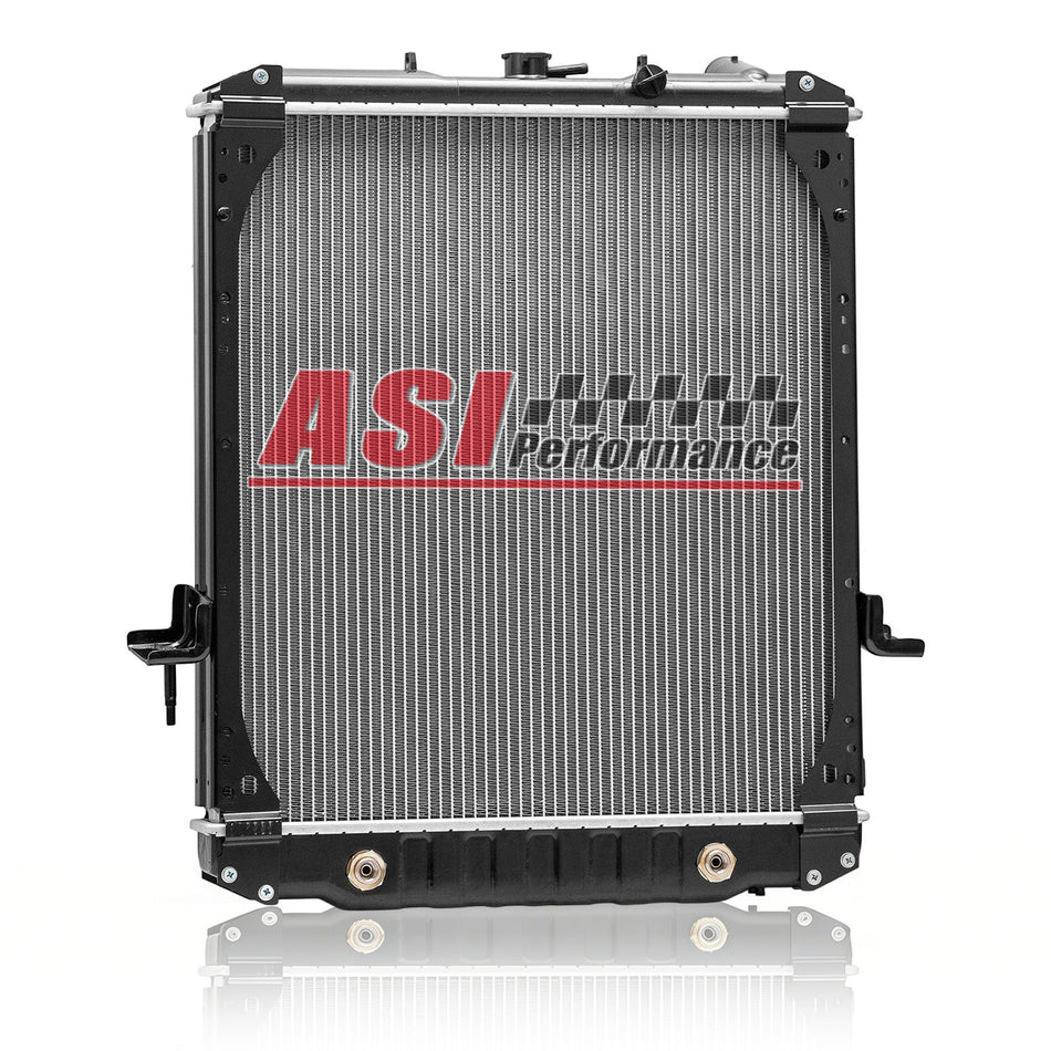ASI Performance 2 Row Radiator For 94-2004 Isuzu NPR Truck L4 3.9L 4.8L V8 5.7L 6.0L Gas/Diesel