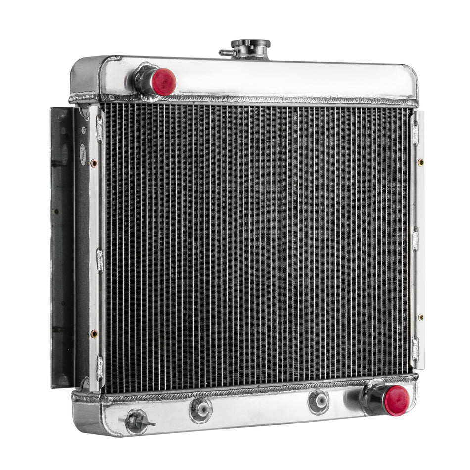 ASI Performance 4 Row Aluminum Radiator fits 1962-1967 Chevrolet Chevy II Nova Base 5.3L 5.4L AT