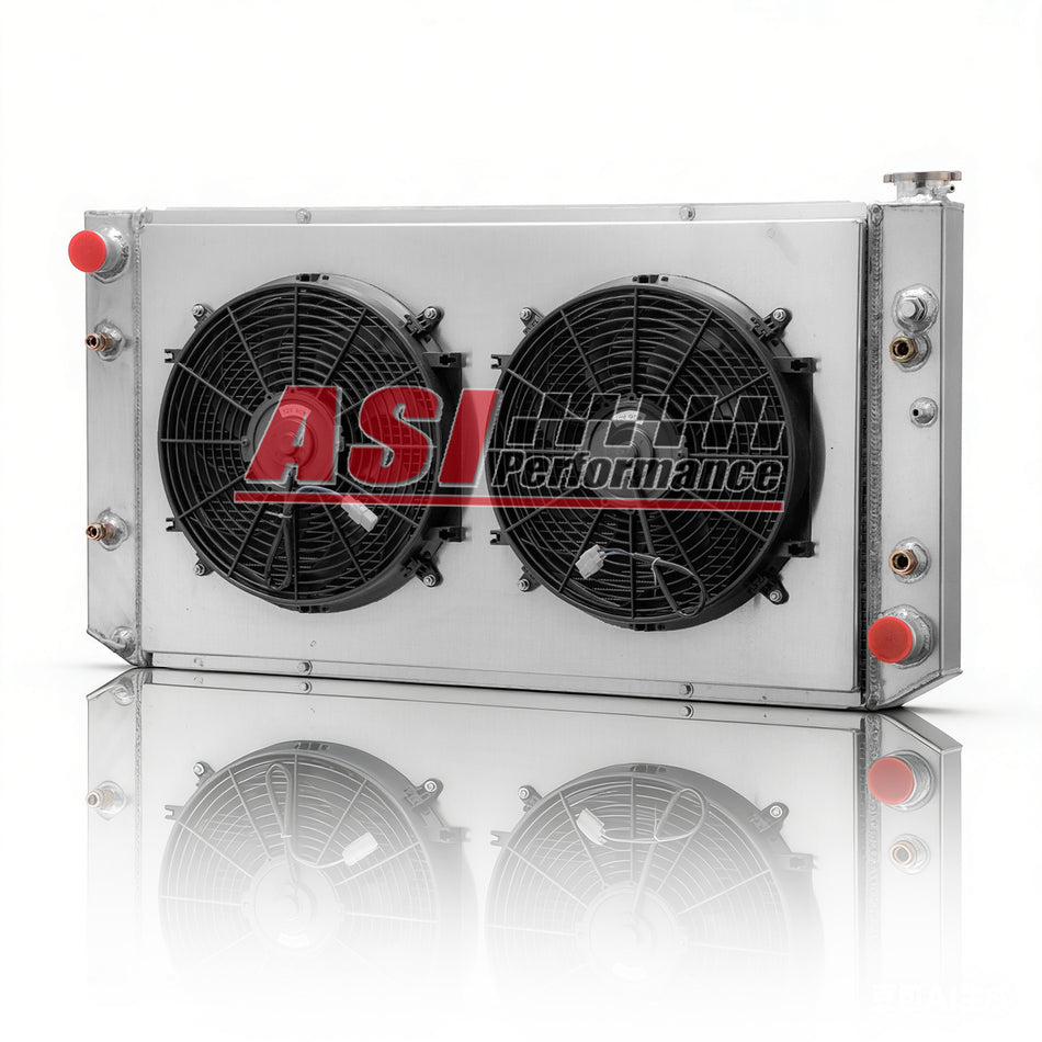 ASI Performance 3 Row Radiator Shroud Fan For 1982-1991 GMC C1500 K1500 K2500 C2500 K3500