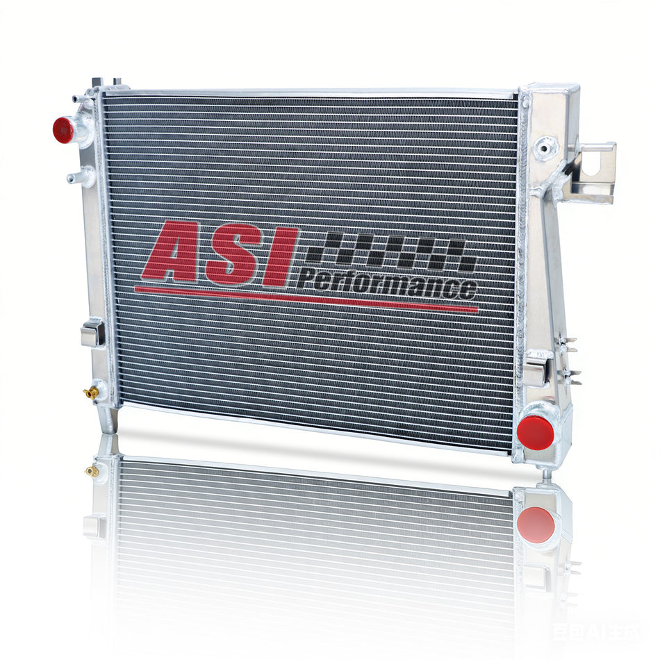 ASI Performance 4 Rows Aluminum Radiator For 2002-2004 Dodge Ram 1500 2500 3500 3.7L 4.7L 5.7L 03 Ram 31-1/2'' W x 22-1/4'' H