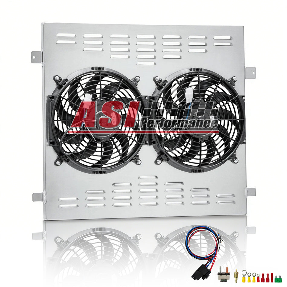 ASI Performance Aluminum Shroud Electric Fan For 2003-2009 Toyota 4Runner Lexus GX470 V8 4.7L