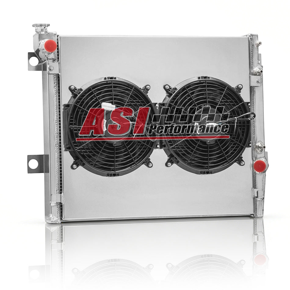 ASI Performance 3 Row Aluminum Radiator Shroud Fan For 2003-2009 Toyota 4Runner Lexus GX470 4.7L V8 AT