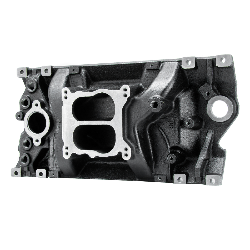 ASI Performance Cast Iron Intake Manifold 4BBL Vortec 8 Bolt For Mercruiser 5.0L 5.7L