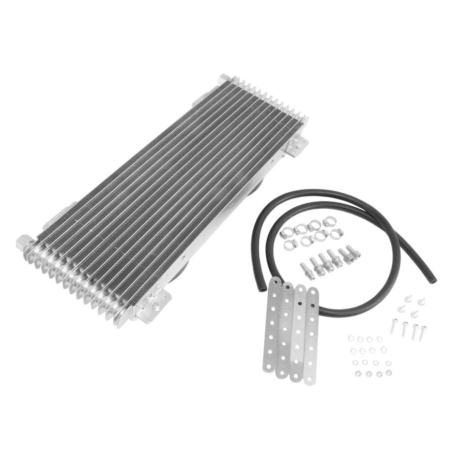 ASI Performance Tru-Cool 40,000 40k GVW Low-Pressure Drop Transmission Oil Cooler & Shroud Fan