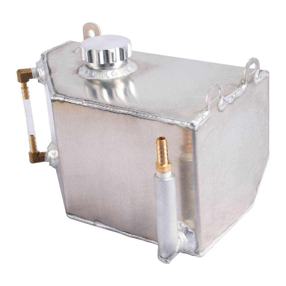 ASI Performance For Chevy Corvette 1984-1996 Aluminum Recovery Overflow Expansion Tank 5.7L V8.