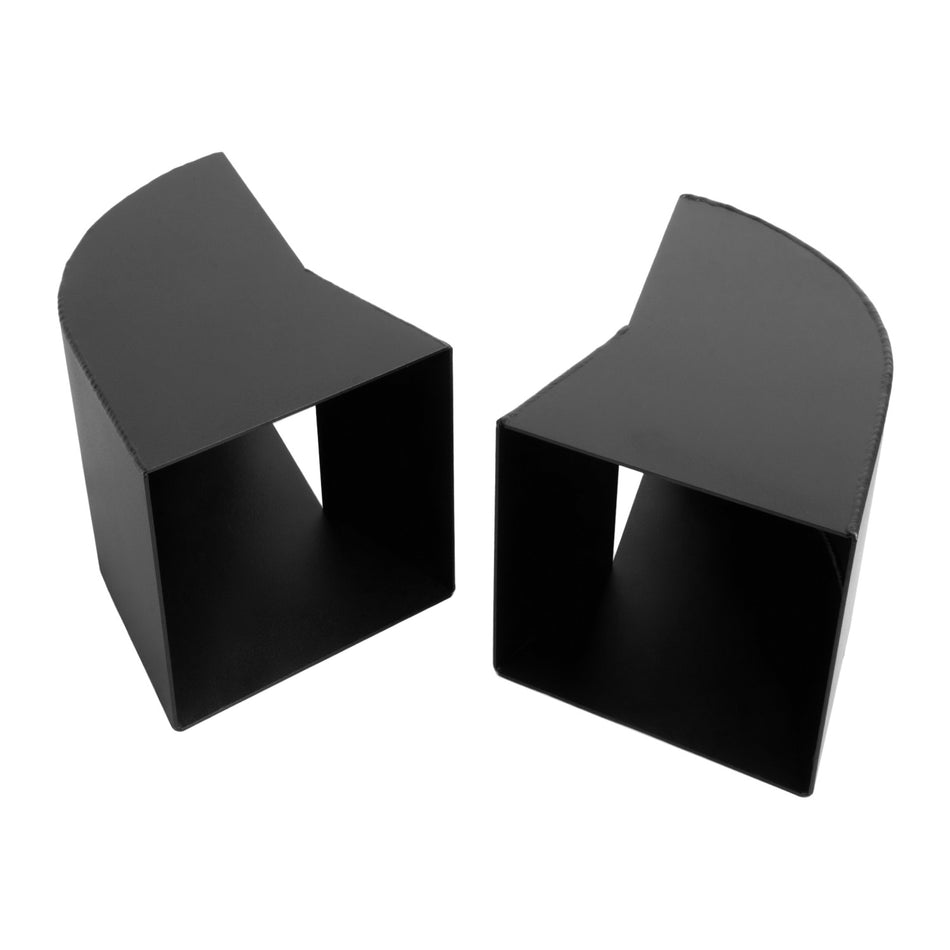 ASI Performance 2PCs Aluminum Ram Air Boxes For 85-1992 Chevy Camaro Z28 RS 305 350 5.0L 5.7L V8