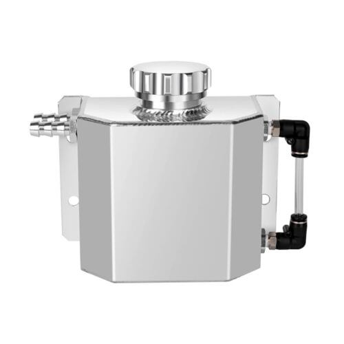 ASI Performance 1000ml Universal Aluminum Radiator Coolant Overflow Recovery Water Bottle Tank