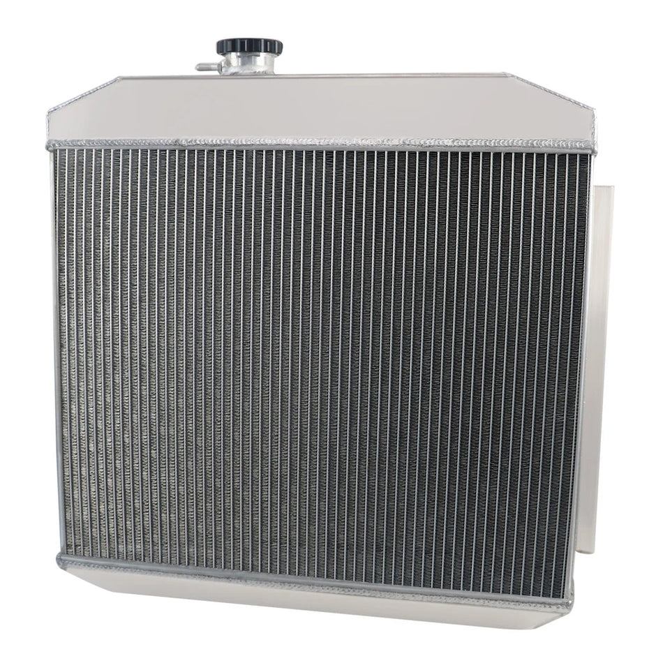 ASI Performance 3 ROW Aluminum Radiator For 1955-1957 56 Chevrolet Belair Del Ray L6 v8