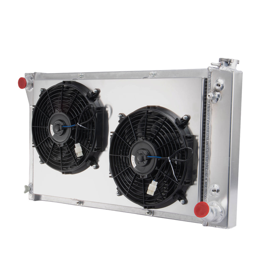 ASI Performance 3 Row Radiator Shroud Fan For 1967-1972 Chevy C/K C10 C20 C30 K10 K20 K30