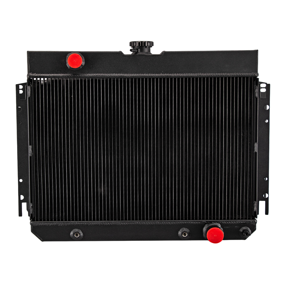 ASI Performance 4 ROWS ALUMINUM RADIATOR FITS 1963-1968 65 CHEVY IMPALA 64-67 CHEVELLE EL.CAMINO