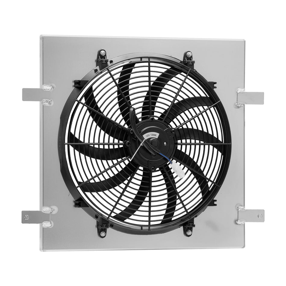 ASI Performance Aluminum Radiator Shroud Fan For 2002-2006 03 04 05 Jeep Liberty 3.7L V6 GAS
