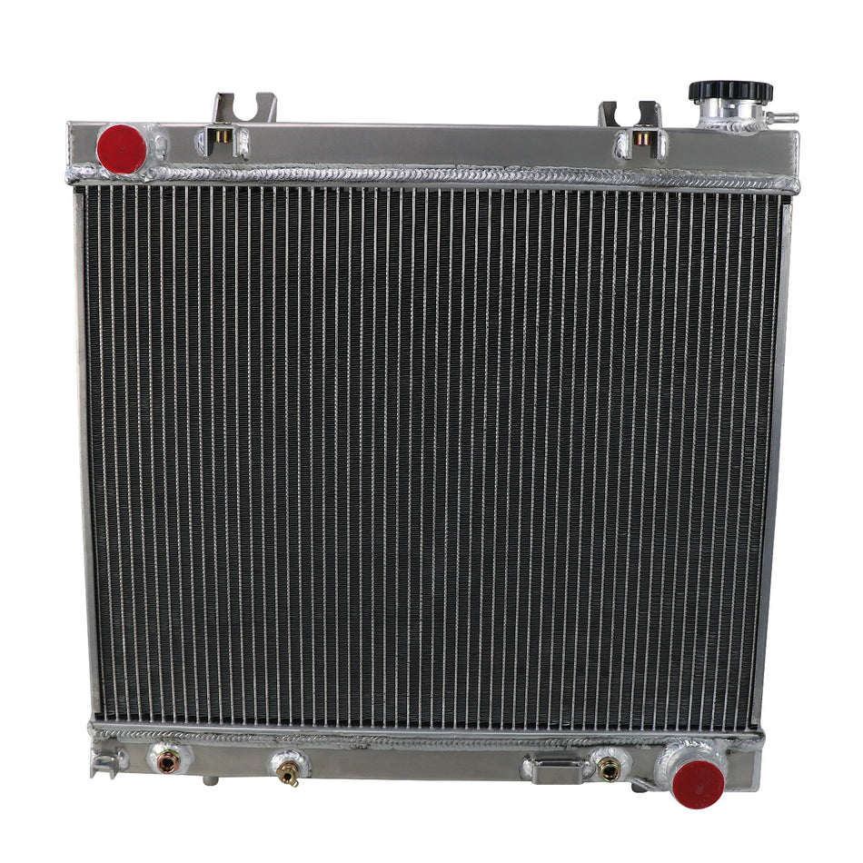 ASI Performance 4 Row Aluminum Radiator Fits 2005-2012 Dodge Dakota Mitsubishi Raider 3.7L 4.7L
