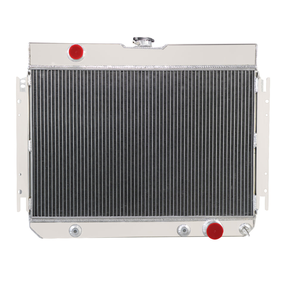 ASI Performance 3-ROW Aluminum Radiator for 1963-1968 66 Chevy Impala El Camino Caprice Belair