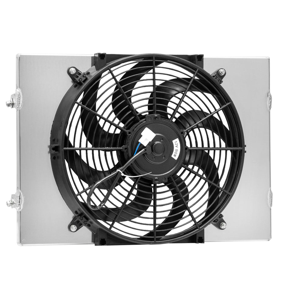 ASI Performance #CC255 Aluminum Shroud+Fan FIT 1962 1963 -1967 Chevy II Nova 4 & 6 Cylinder 3.8L