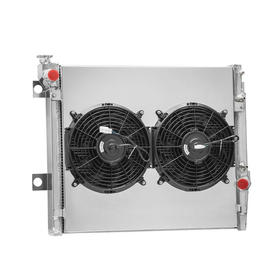 ASI Performance 3 Row Aluminum Radiator Shroud Fan For 2003-2009 Toyota 4Runner Lexus GX470 4.7L V8 AT