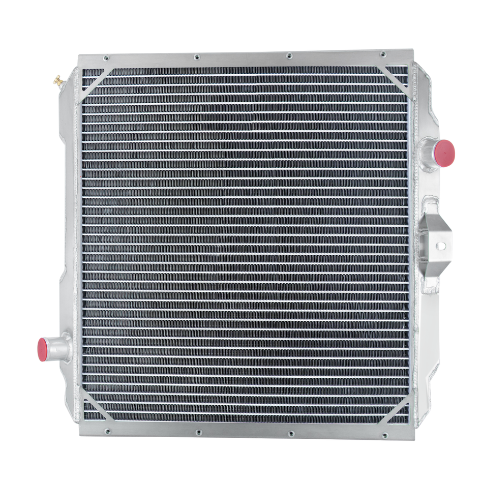 ASI Performance 4 Row Radiator For 1992-2001 AM General Hummer 6.5L/ 2002-2004 2006 Hummer H1 V8 Diesel