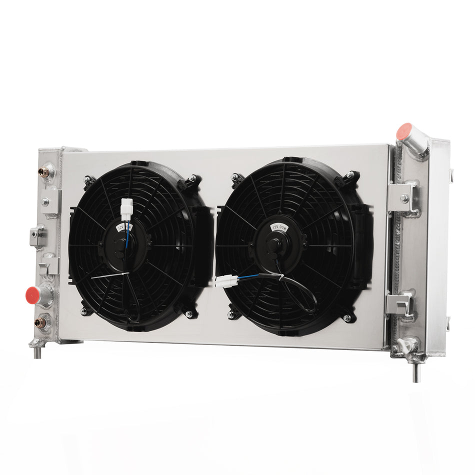 ASI Performance 3 Row Radiator Shroud Fan For 1970-1981 75 76 Pontiac Firebird Trans Am Formula