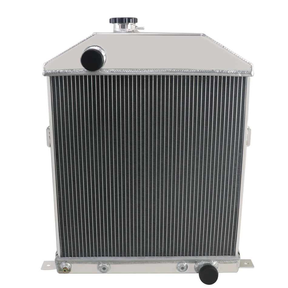ASI Performance 4-Row Aluminum Radiator Fit 1942-1948 FORD Deluxe Coupe Mercury Series Chevy V8