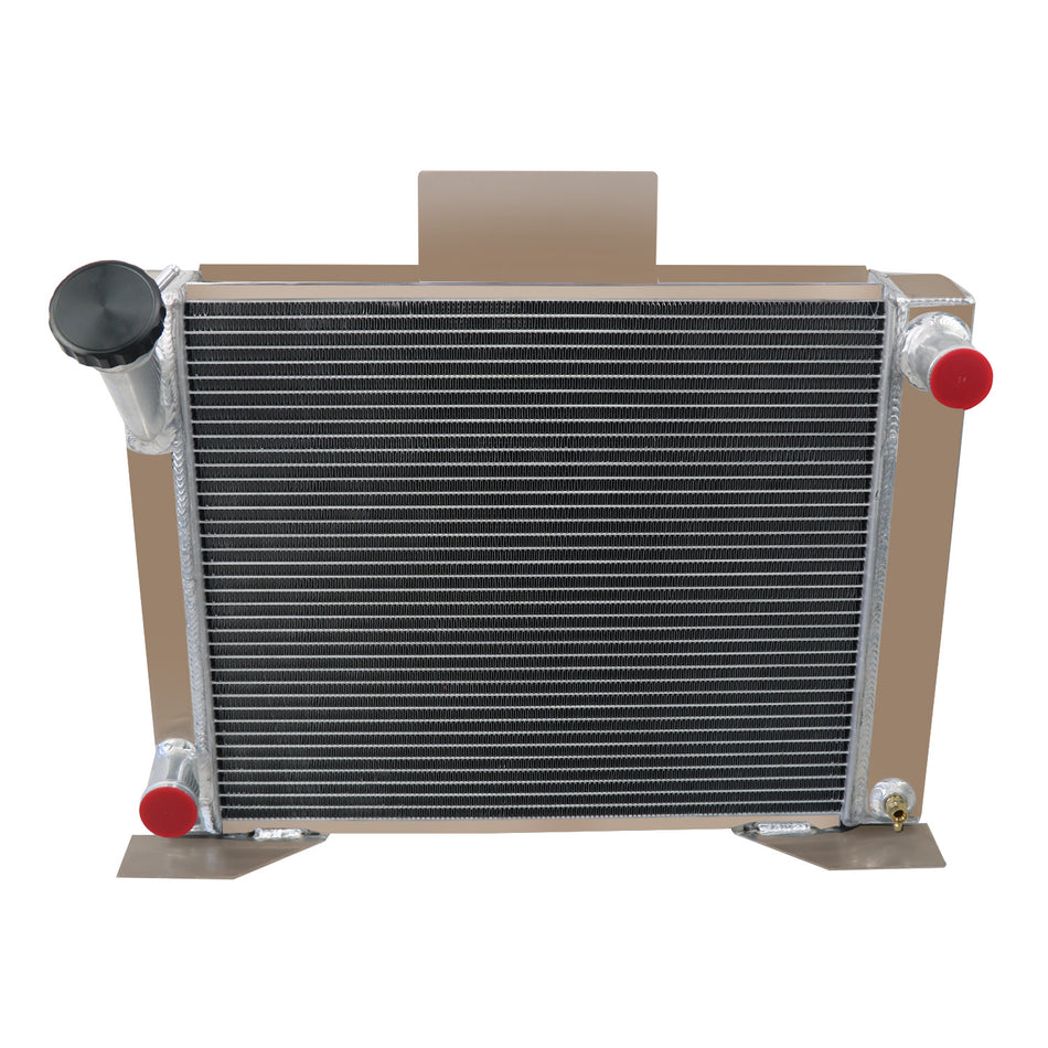 ASI Performance 4 Row Aluminum Radiator For 1983-1994 Ford Ranger 2.0L 2.3L 4.0 GM V8 CONVERSION