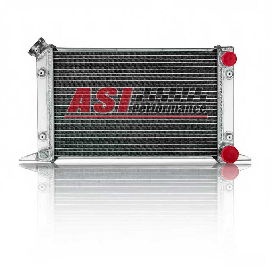 ASI Performance 3 Row Aluminum Radiator For VW Scirocco / Pro Stock Style Drag Racing Use Only