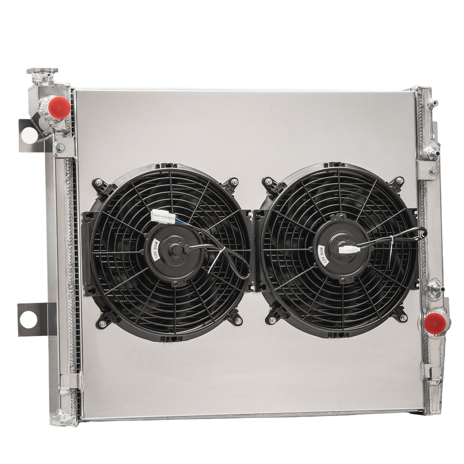 ASI Performance Aluminum   4 Row Radiator+Shroud Fan For 2003-2009 Toyota 4Runner Lexus GX470 4.7L V8 AT