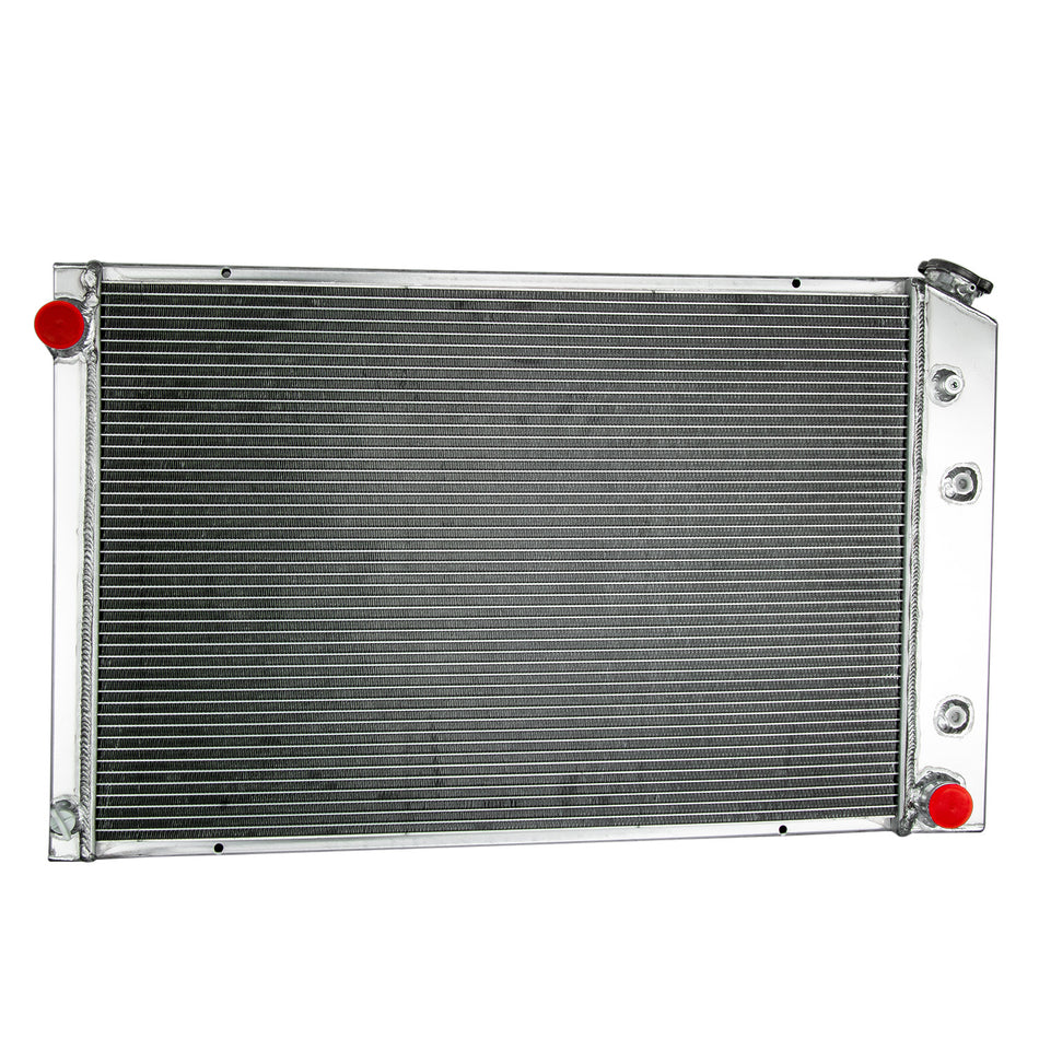 ASI Performance 4 Rows Radiator For 1973-1991 Chevy C/K C10 C20 C30 K10/20 V8 GMC Pickup 20-1/4" H x 33-1/4" W