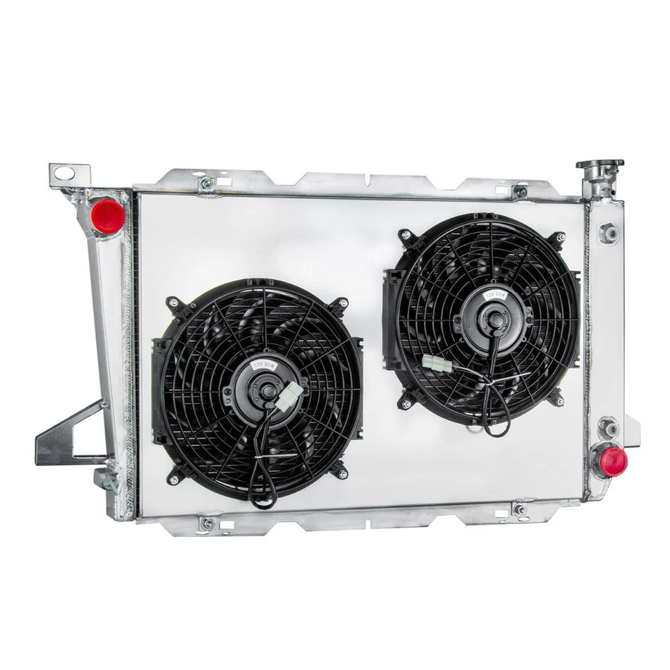 ASI Performance 3 Row Radiator Fan Shroud For 1985-1997 Ford Bronco F150 F250 F350 Bronco 4.9L