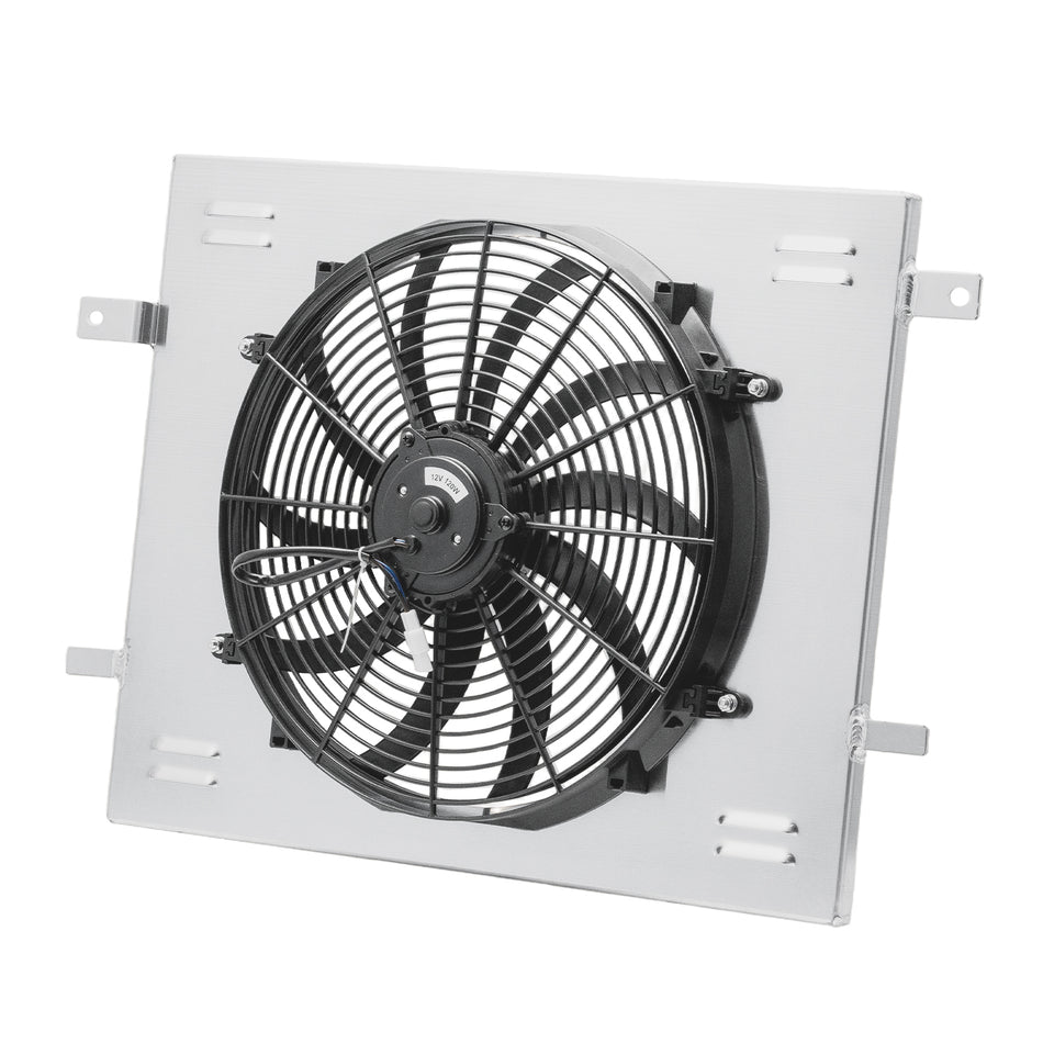 Asi Performance Aluminum Electric Shroud+Fan Relay For 2004-2008 Dodge Ram 1500 2500 04-2009 3500 5.7L V8