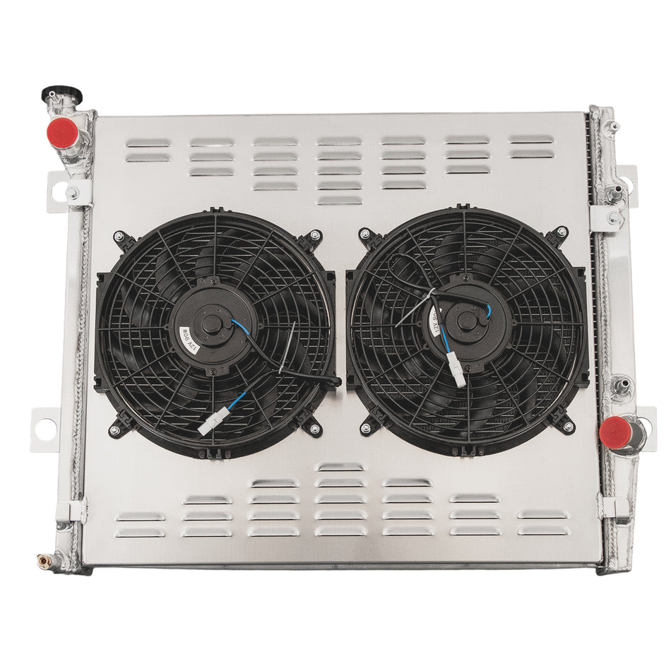 ASI Performance Aluminum 4 Row Radiator+Shroud Fan For 2003-2009 Toyota 4Runner/Lexus GX470 4.7L V8 AT
