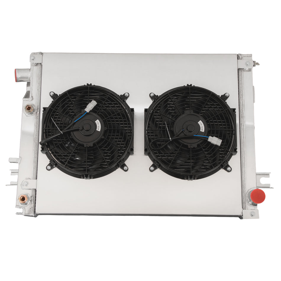 ASI Performance 3-Row Radiator+Shroud Fan For 2013-2018 Ram 2500 3500 4500 Pickup 6.7L L6 Diesel