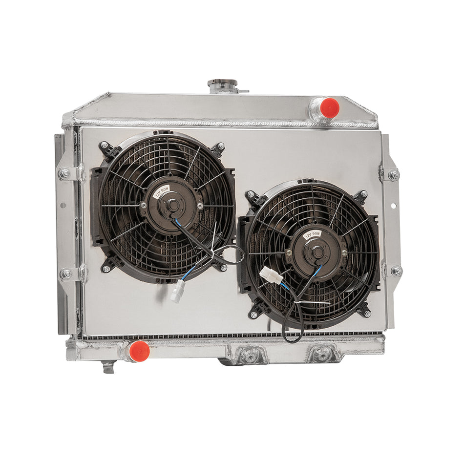ASI Performance 4 Row Radiator Shroud Fan For 1958-1974 AMC Rebel Ambassador Gremlin 5.9 6.4L V8