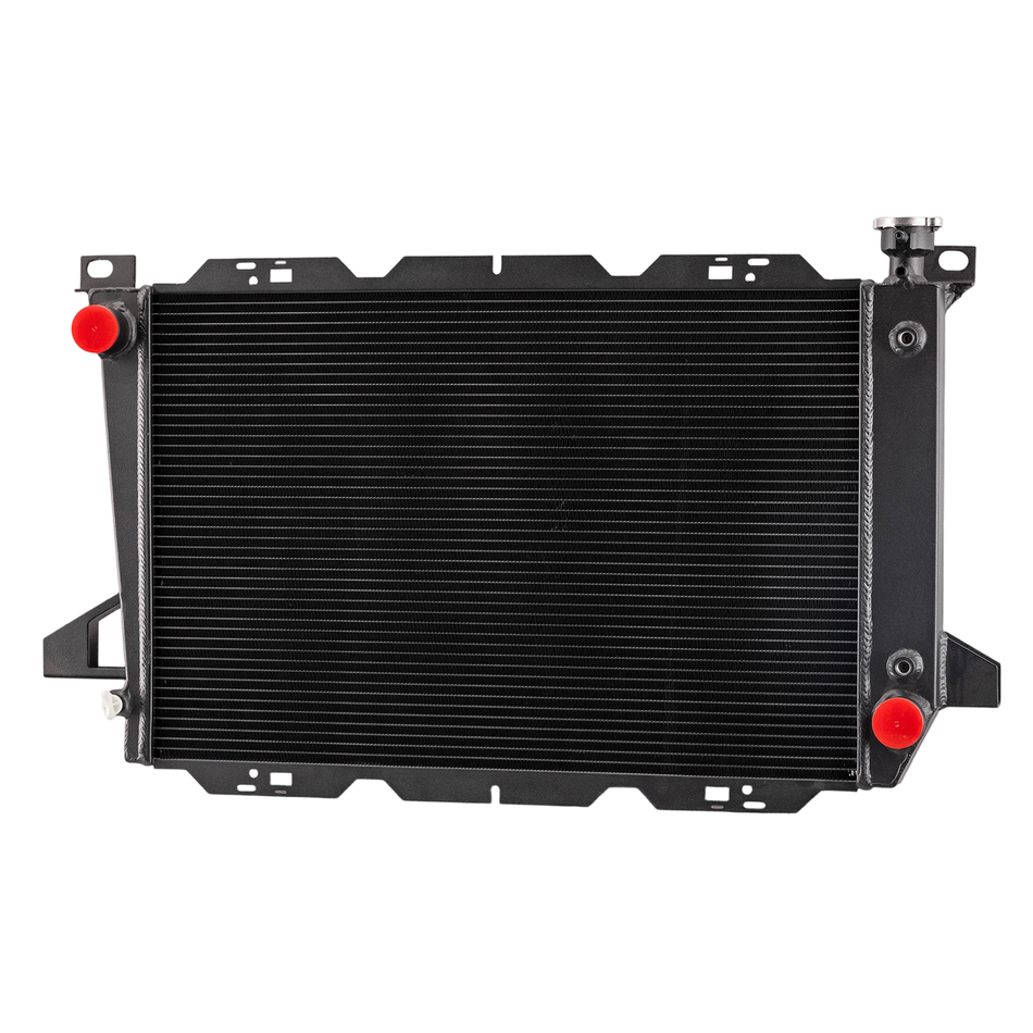 ASI Performance 3 Row Aluminium Radiator For 1985-1997 Ford F150 F250 F350 Bronco 4.9L L6 ENGINE