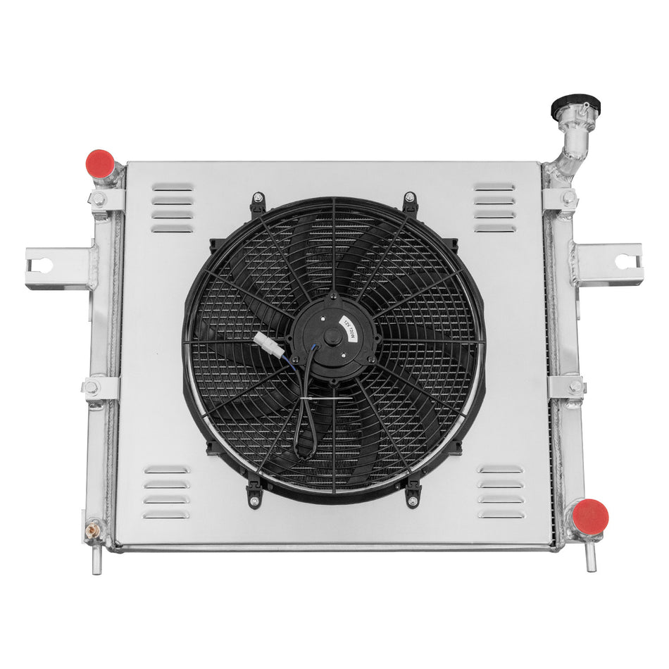 ASI Performance Jeep 3 Row Aluminum Radiator For 1999-2005 Grand Cherokee Limited WJ WG 4.7L MT