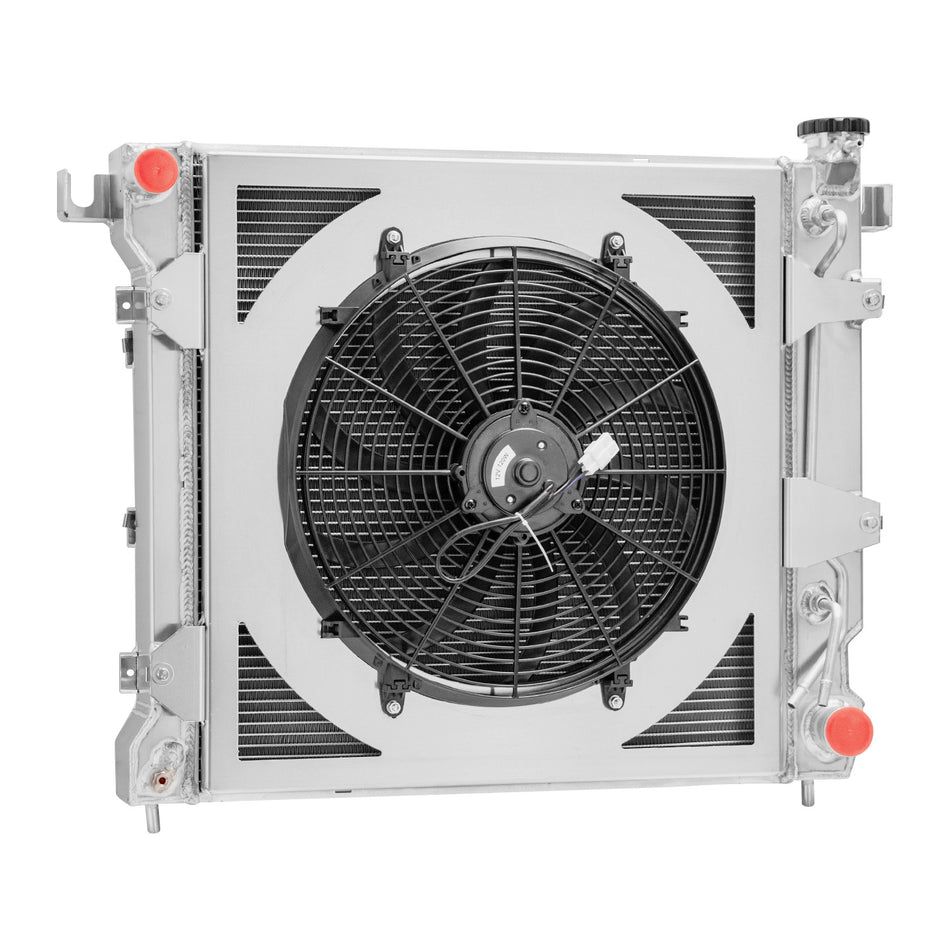 ASI Performance 4Row Radiator Shroud Fan Fit 1997-2000 Dodge Durango Dakota 3.9 5.2L 5.9L V6 V8