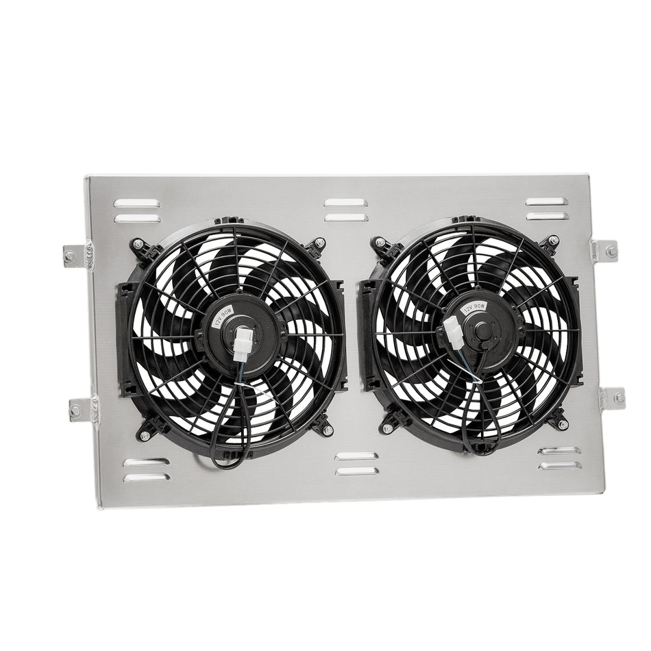 ASI Performance Aluminum Shroud+Fan+Relay For 1988-1997 Chevy GMC C/K C1500 C2500 5.0/5.7L P30 P3500