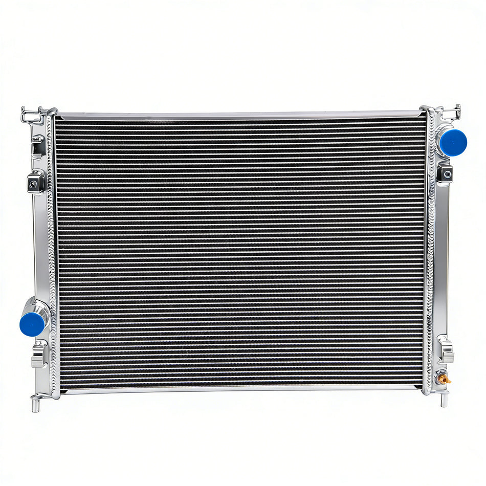 TSM FOR 2009-2015 2012 Dodge Charger Challenger Chrysler 300 4 Row Aluminum Radiator