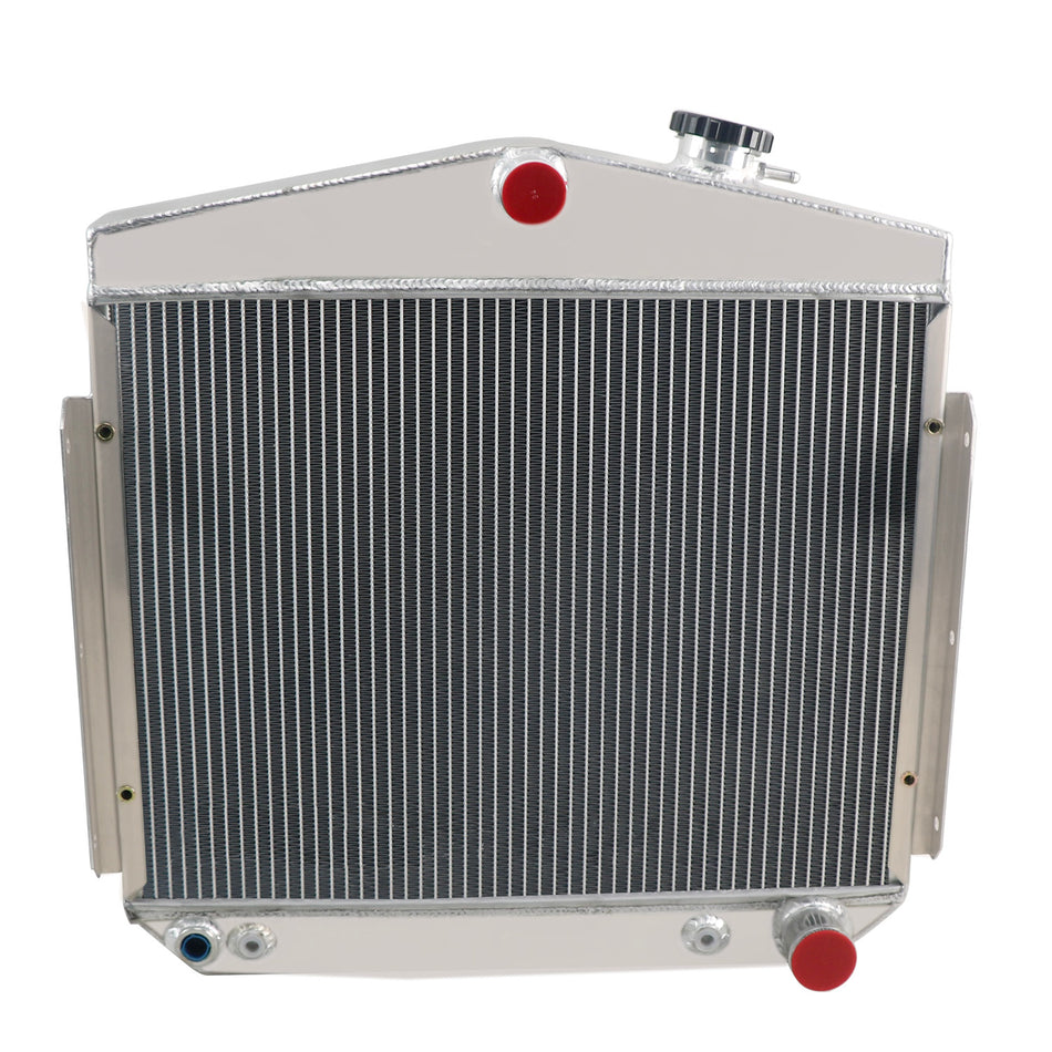 ASI Performance 4 Row Aluminum Radiator For 1955 1956 1957 Chevrolet Bel Air Nomad 4.3 4.6L V8