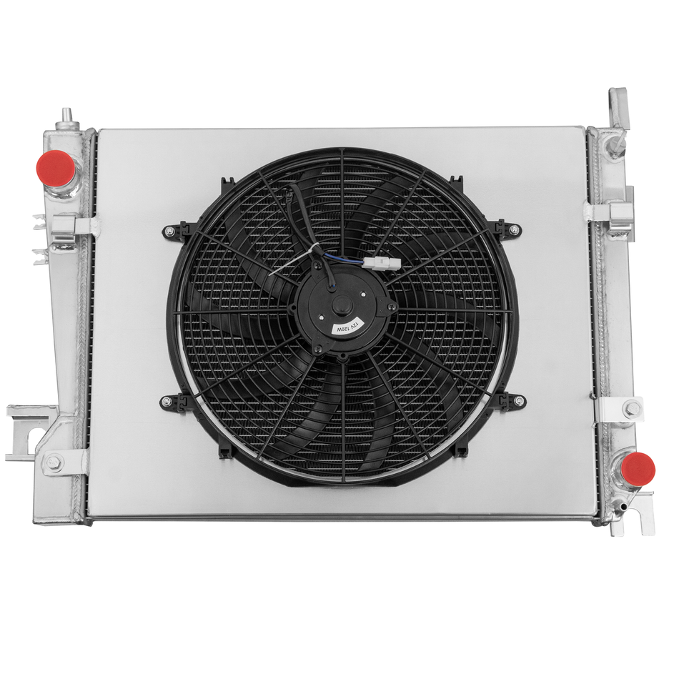 ASI Performance 3 Row Radiator with Shroud Fan For 2002-2004 Dodge Ram 1500 3.7L / Ram 2500 3500 5.7L MT