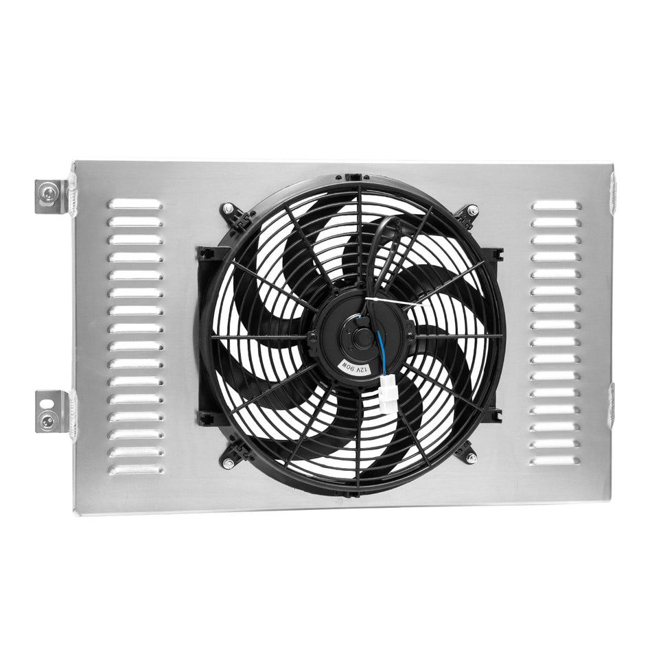 ASI Performance Aluminum Radiator Shroud Fan For 1960-65 Chevy Biscayne Impala Bel Air El Camino
