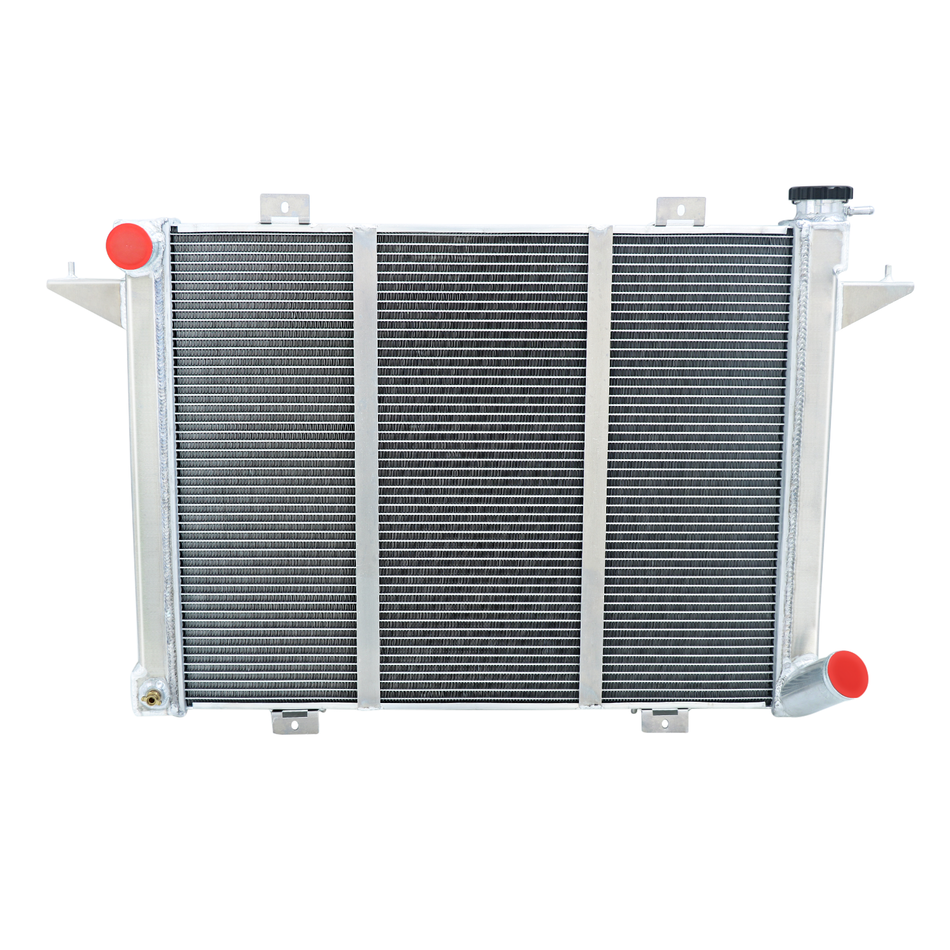 ASI Performance 3 Rows All-Aluminum Radiator For 1989 - 1993 Dodge D250 D350 W250 W350 Ramcharger 5.9L L6 5.2L V8 DIESEL 36.5??¡§¡è Width 23.3??¡§¡è Height