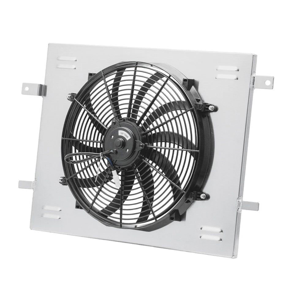 ASI Performance Aluminum Shroud Fan+Relay For 2004-09 Dodge Ram 1500 2500 3500 5.7L Hemi V8