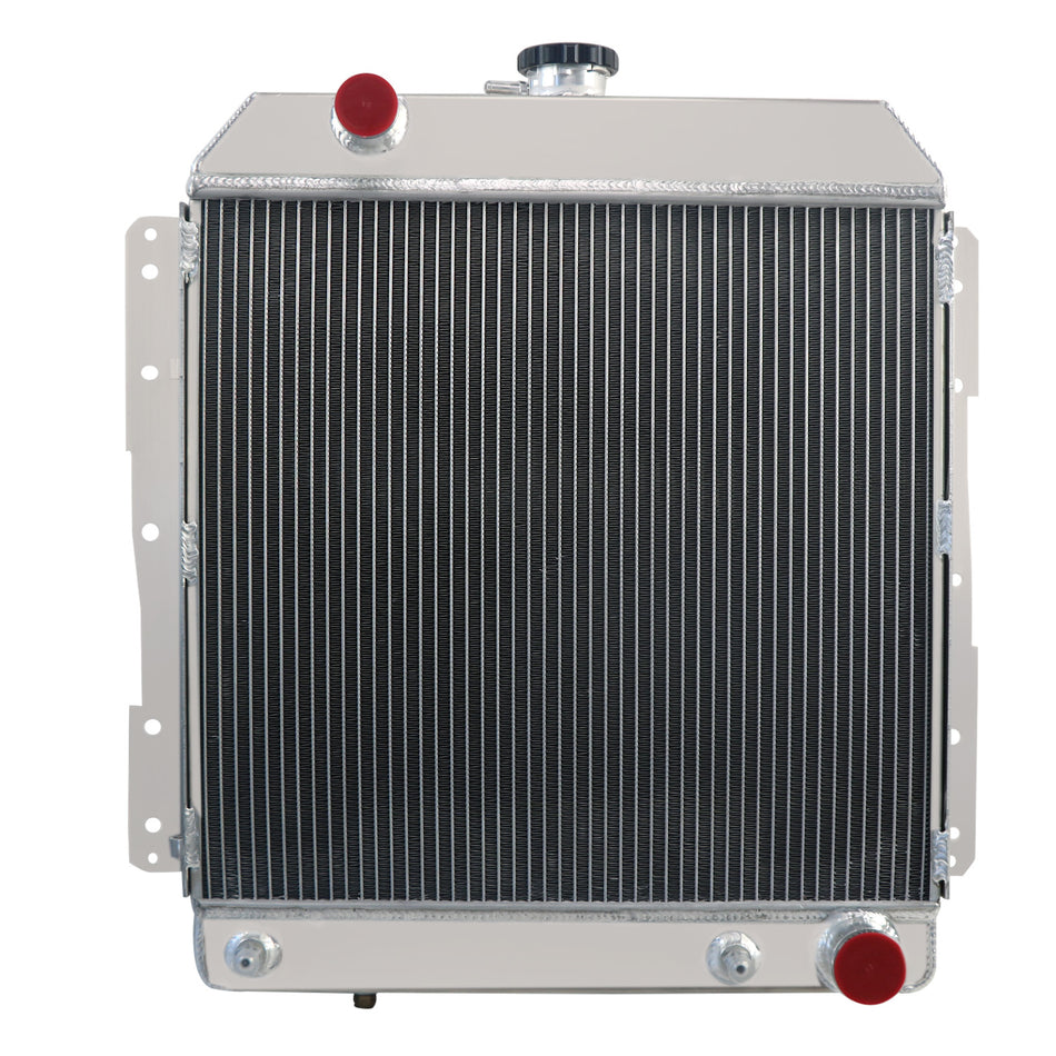 ASI Performance 4 Row Aluminum Radiator For 1958 Chevy Impala/Biscayne/Caprice/Bel Air 4.6L V8