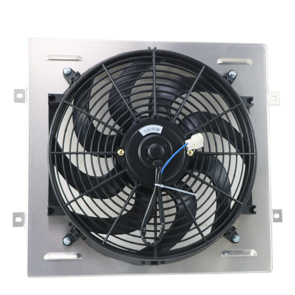 ASI Performance Aluminum Radiator Shroud Fan For 1960-1965 Ford Falcon 1965-1966 Mustang V8