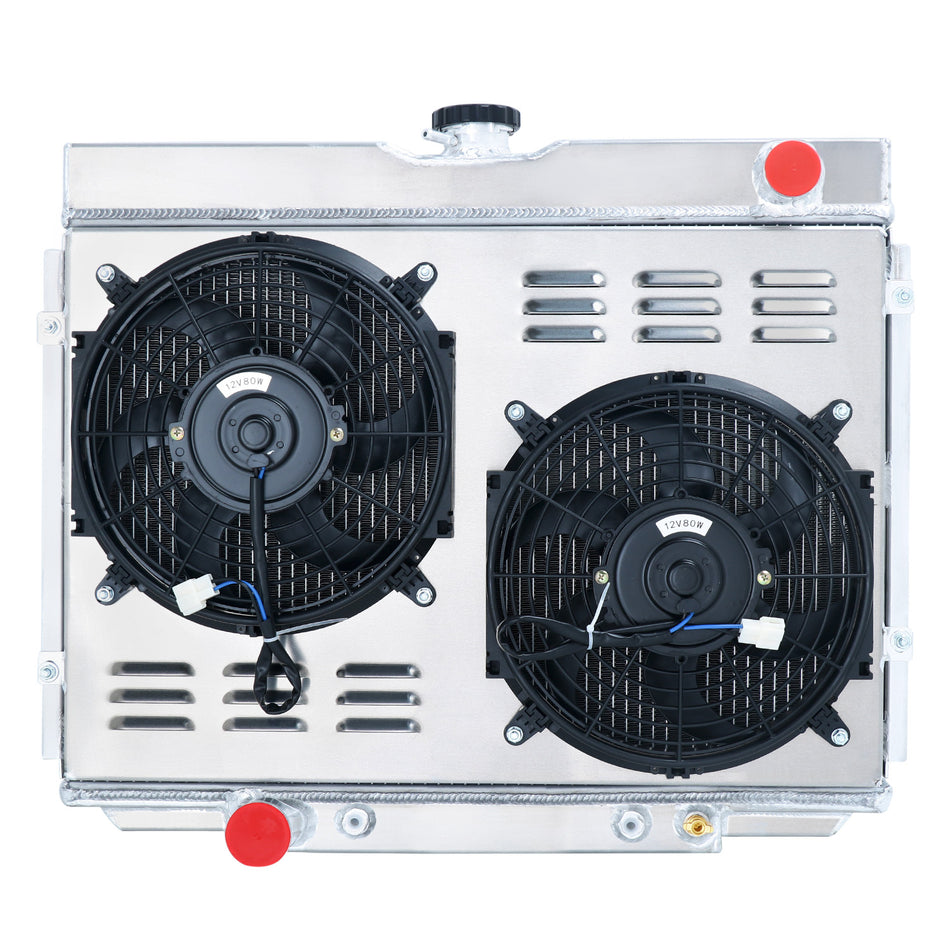ASI Performance 3 Row Radiator Shroud Fan For 1967-1970 Ford Mustang Mercury Cougar XR7