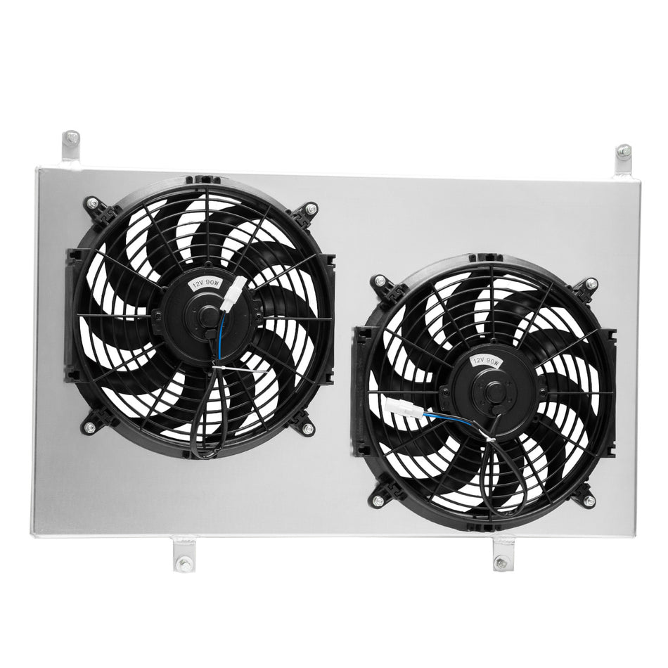 ASI Performance Aluminum Shroud +2x12Fan For 1993-97 Toyota Landcruiser LX450 4.5L L6 V8