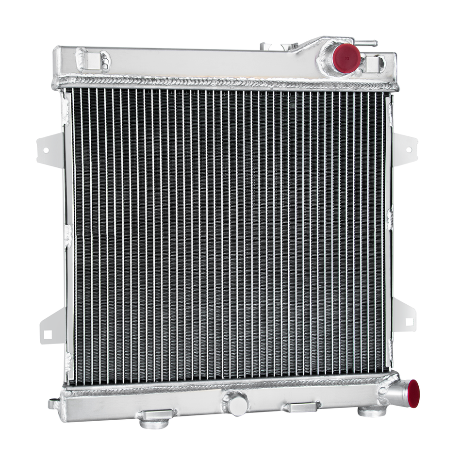 ASI Performance 2 Row Aluminum Radiator For 1987-1991 BMW E30 M3 3 Series Manual MT