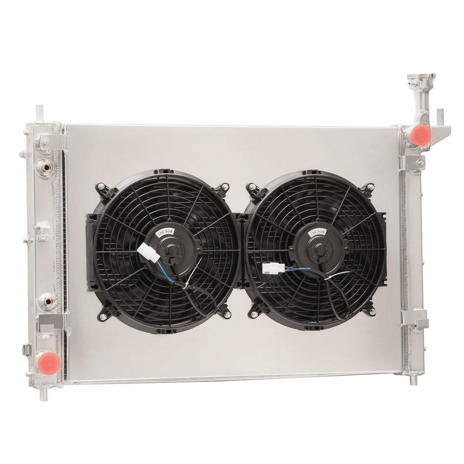 ASI Performance Radiator+Shroud Fan For 2007-2017 Chevy Traverse/GMC Acadia Buick Enclave 3.6 V6