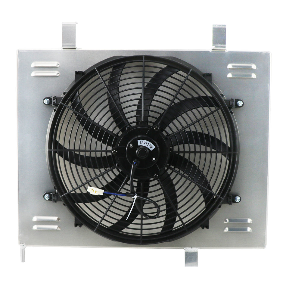 ASI Performance Aluminum Shroud 16 Fan For 2005-2012 Dodge Dakota Mitsubishi Raider 3.7L 4.7L